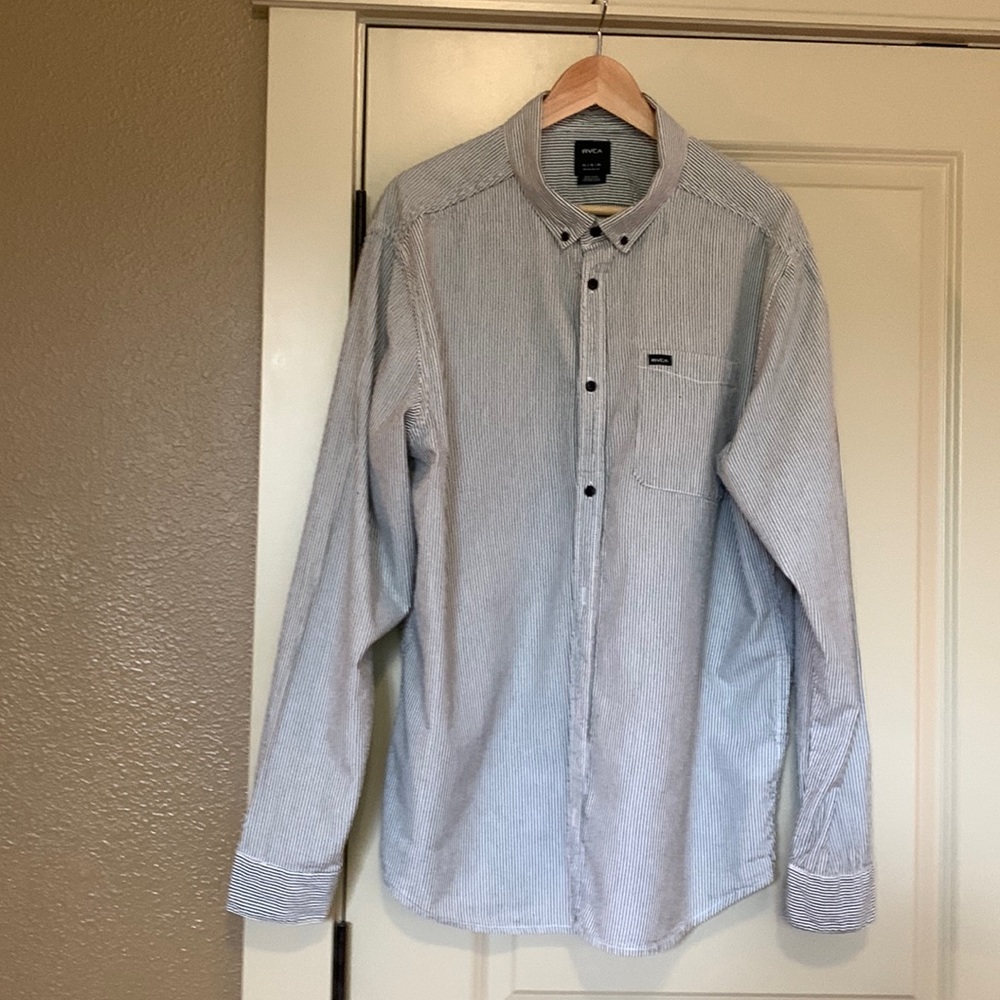 RVCA XL Striped Shirt